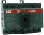 ABB Реверсный рубильник (перекидной) OT25F3C 25A